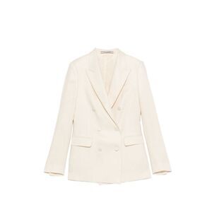 Tagliatore Women Linen Double-Breasted Suit